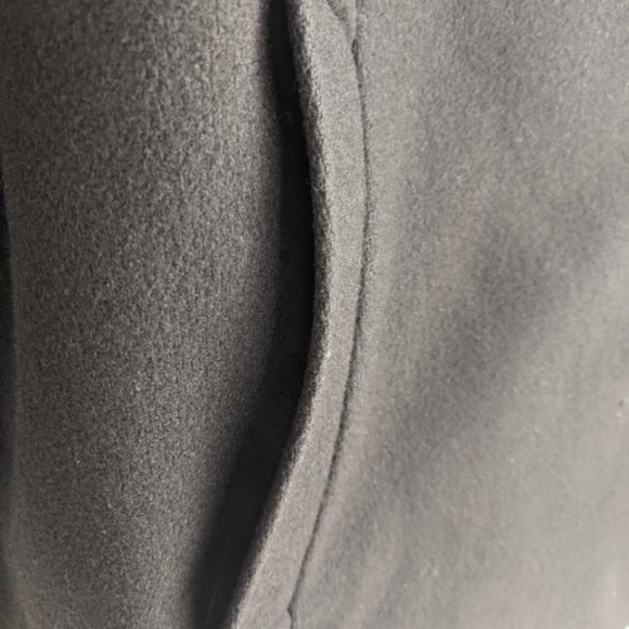 Worthington Dark Green Wool Blend Pea Coat Jacket - Picture 5 of 6